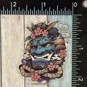 🌀10/$10🌀 Translucent Japanese Tattoo Art Reusable Waterproof Vinyl Sticker Dec